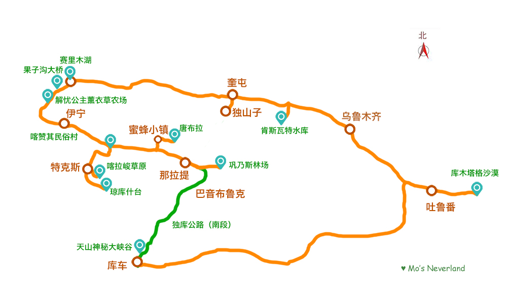 ·旅行 |初夏伊犁河谷——自驾新疆伊犁环线全攻略_游记