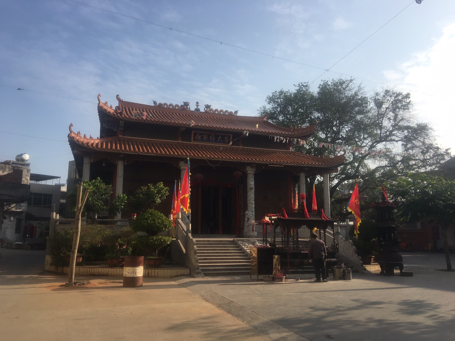 海南儋州白马井：劳大将军庙_游记