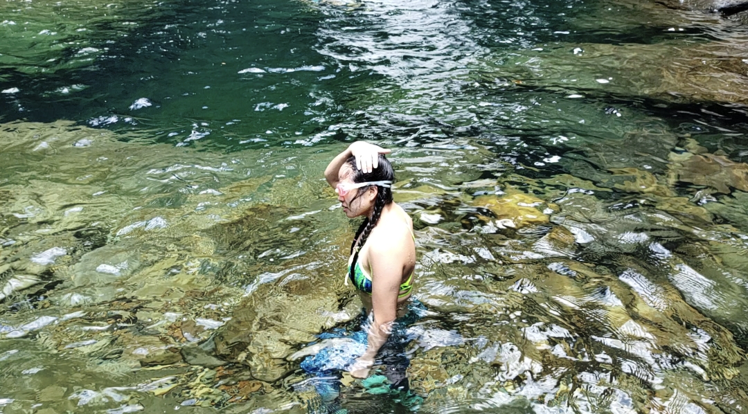 溯溪烂柯山玩水_游记