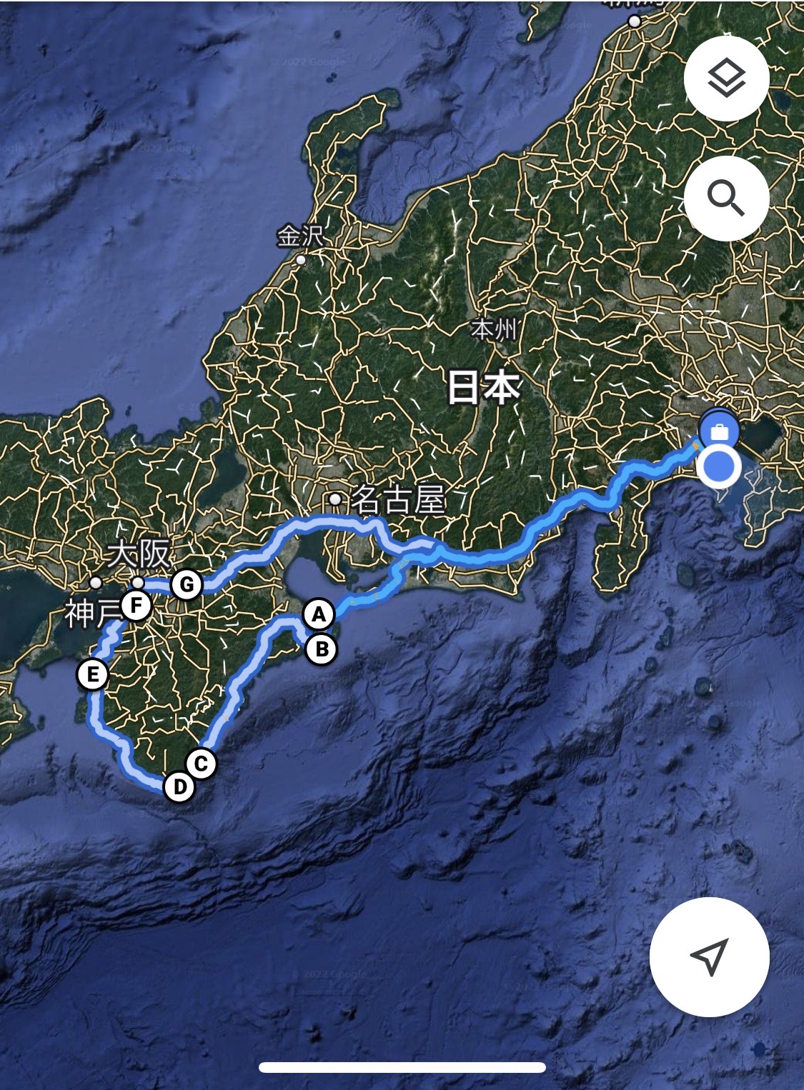四天1500公里，一府六県_游记