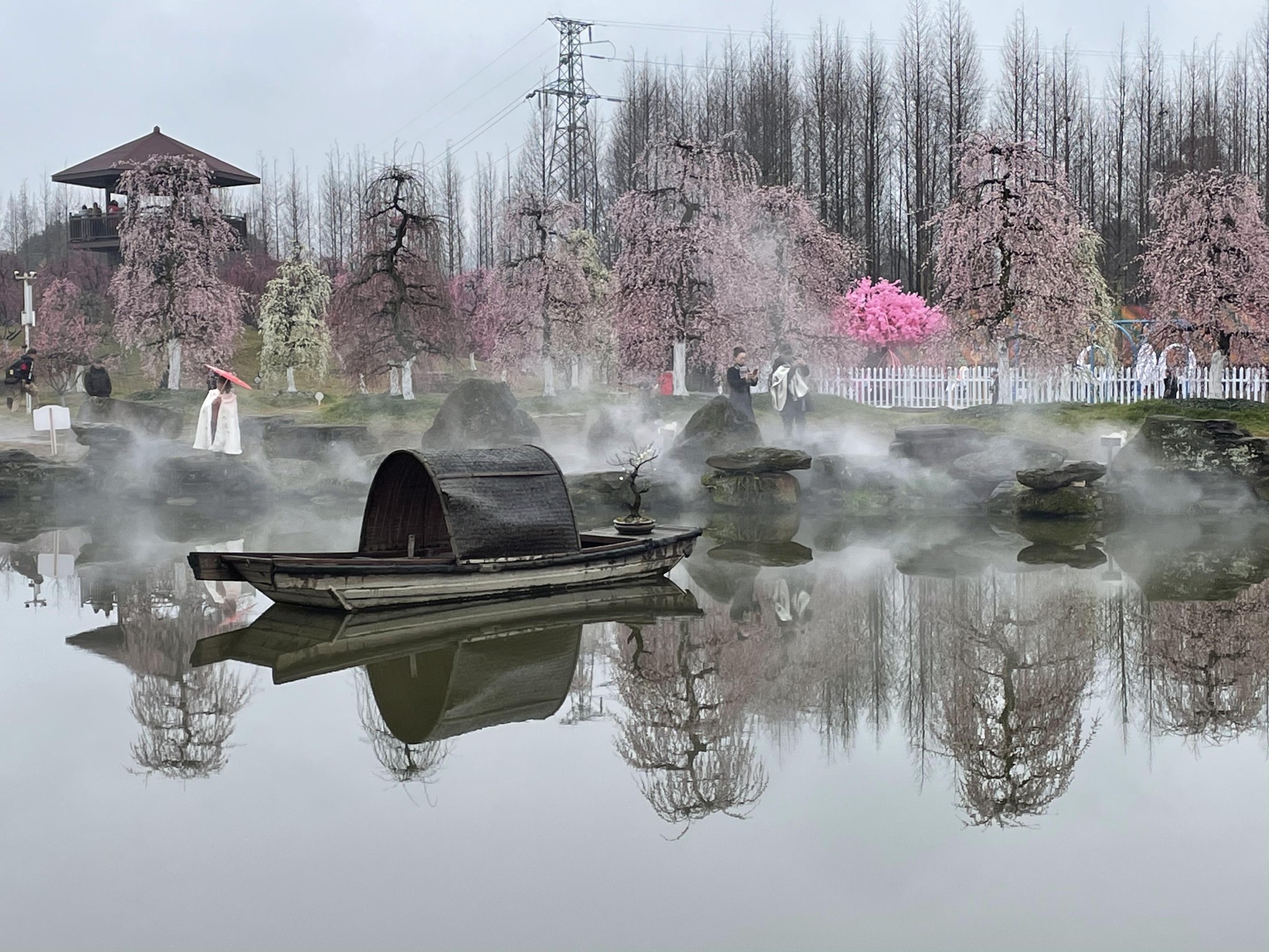 成都都江堰市问花村