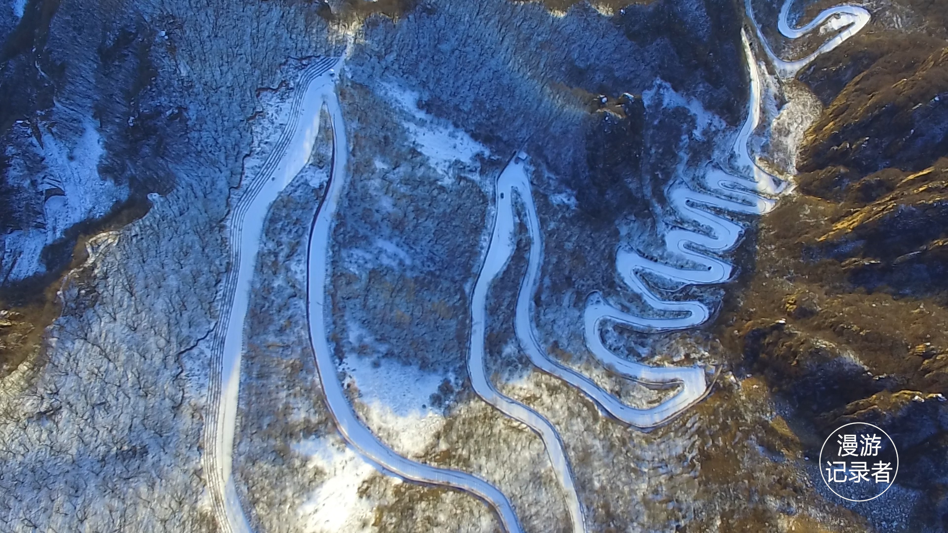 【视频】留京过年去哪里耍?雪地自驾十八盘。_游记