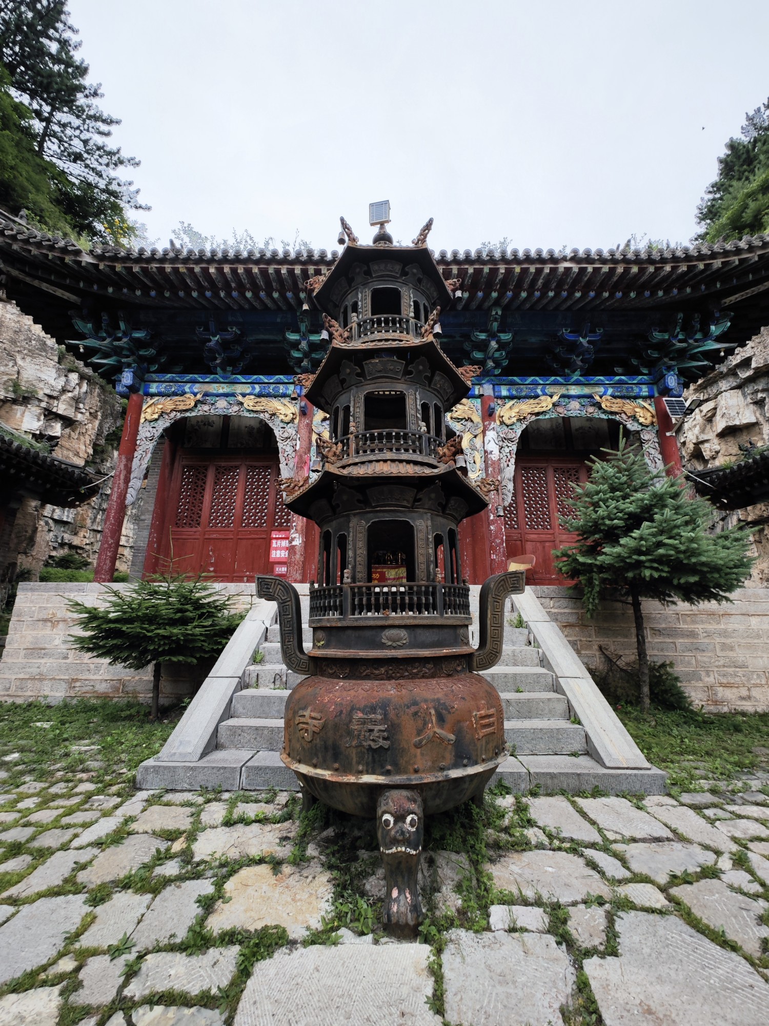 白人岩寺_游记