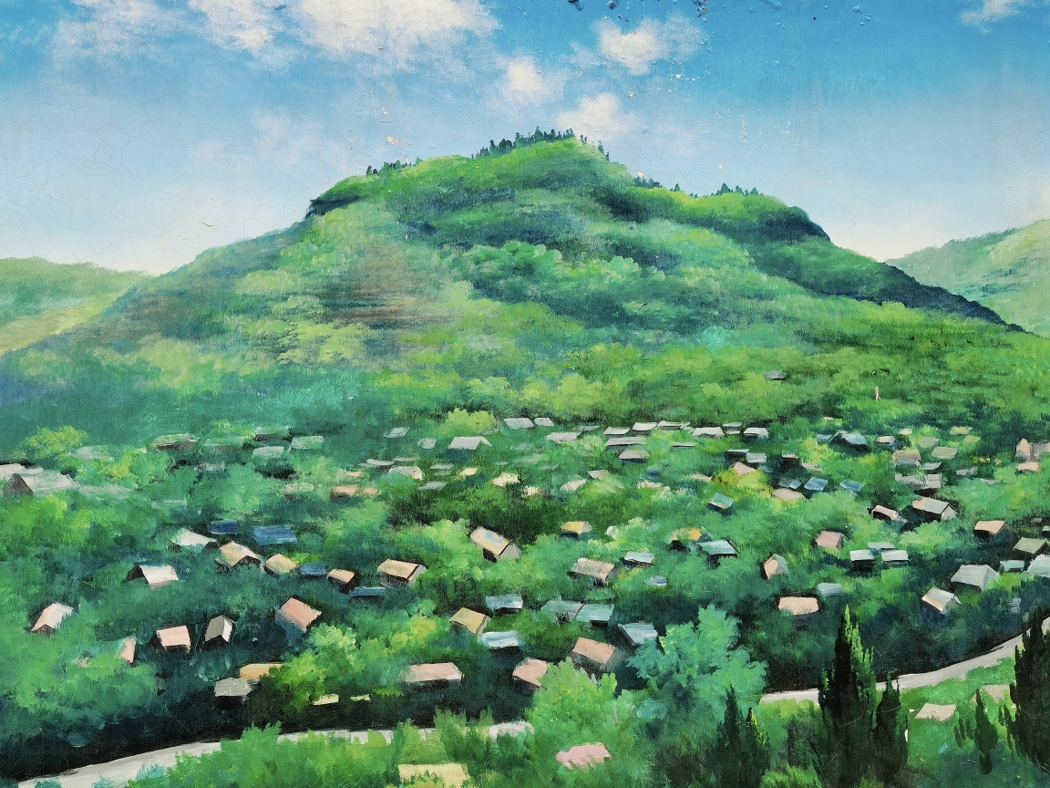 山村与溪水_游记