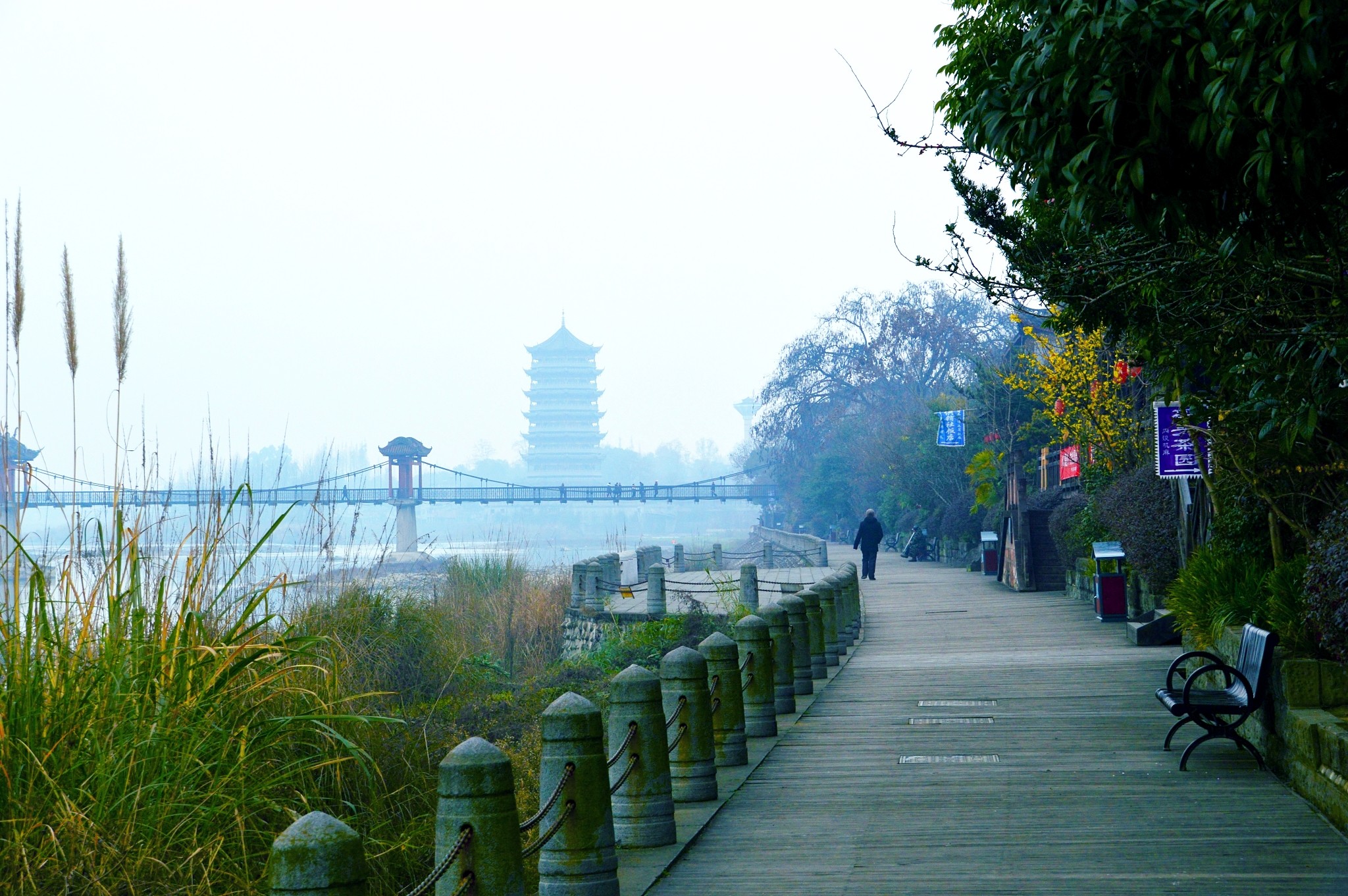 【四川-崇州】元通古镇_游记