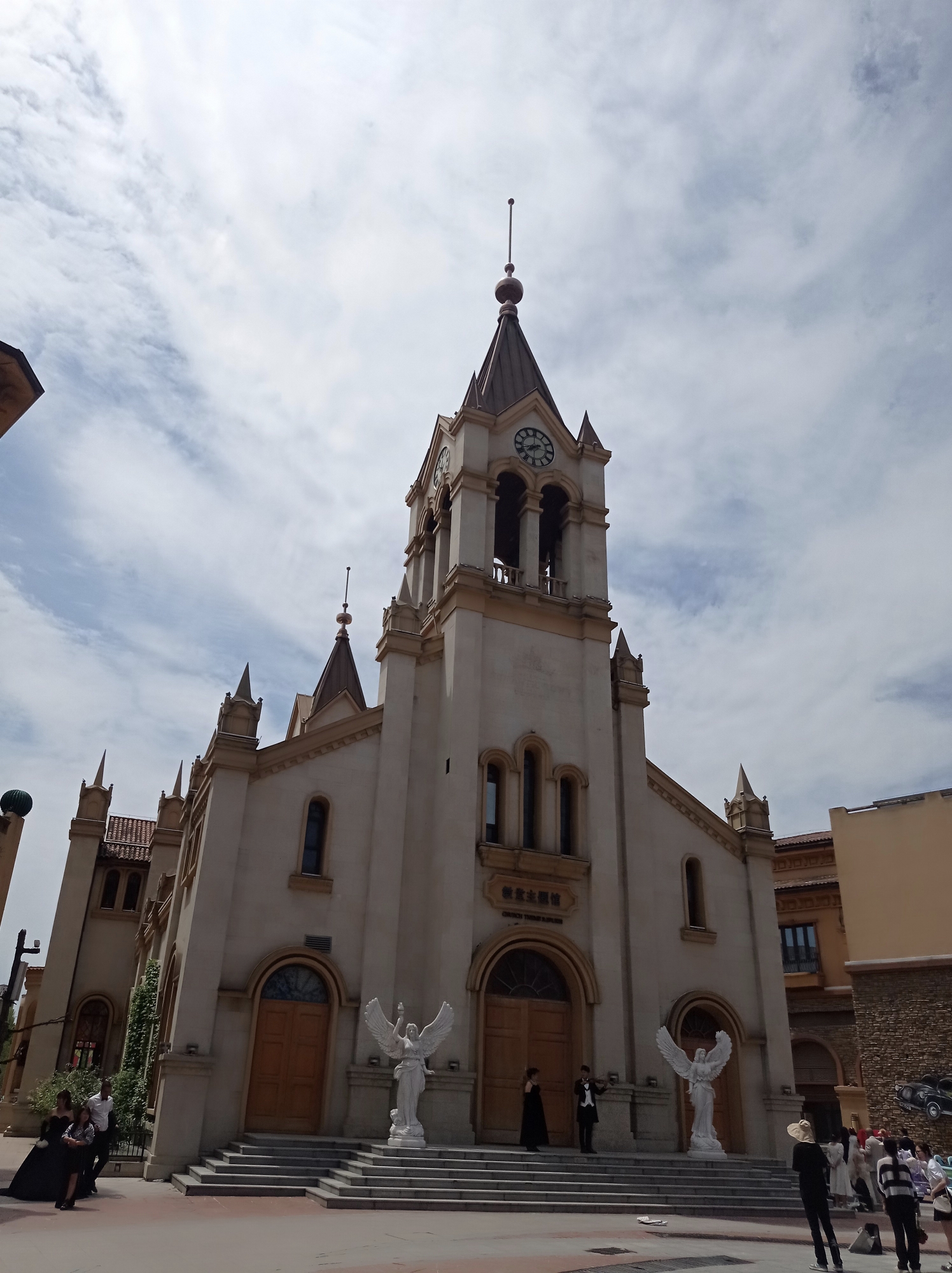 西安世博园罗曼小镇长安塔万国建筑群珍宝馆西安音乐喷泉大雁塔大唐