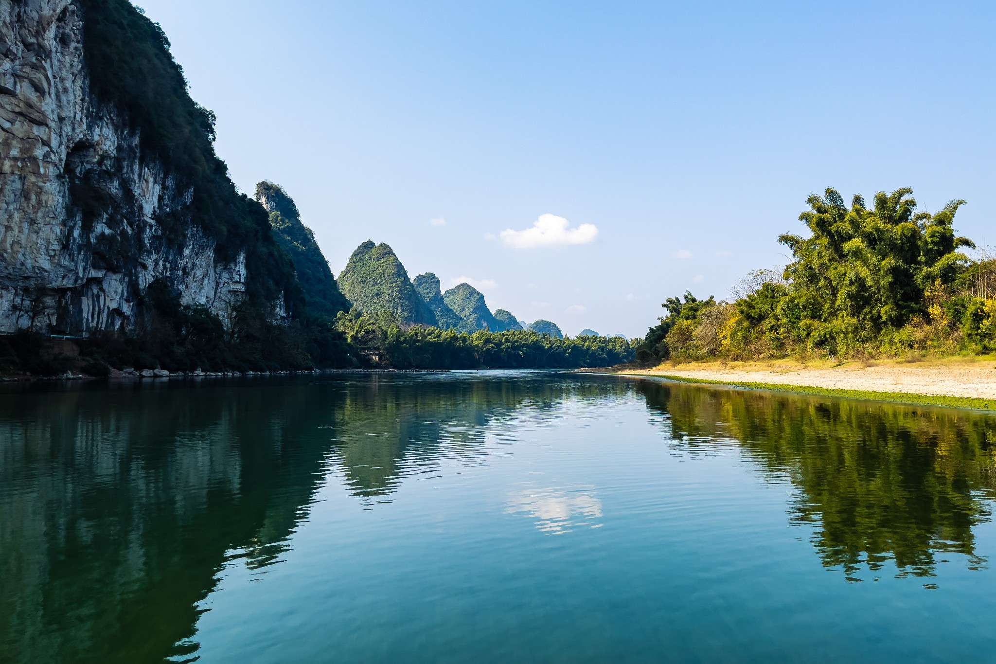 《漓江山水美,阳朔桂林秀》,阳朔自助游攻略 - 马蜂窝