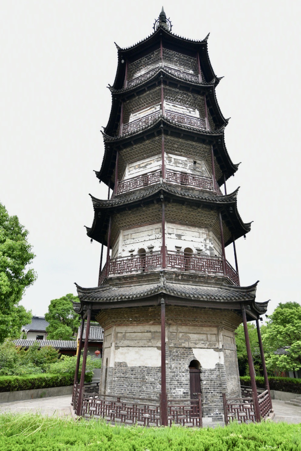 古塔遗韵二十九嘉兴平湖报本塔