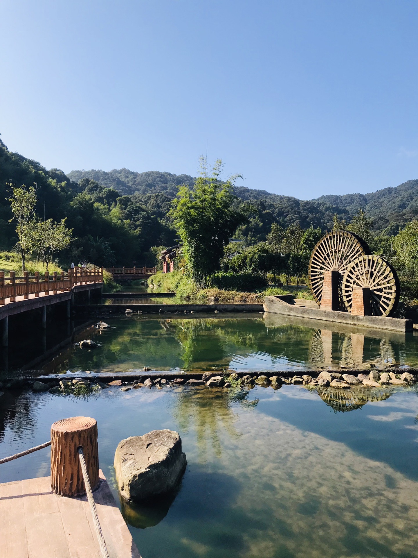 广州从化区阿婆六茶花谷,千泷沟大瀑布