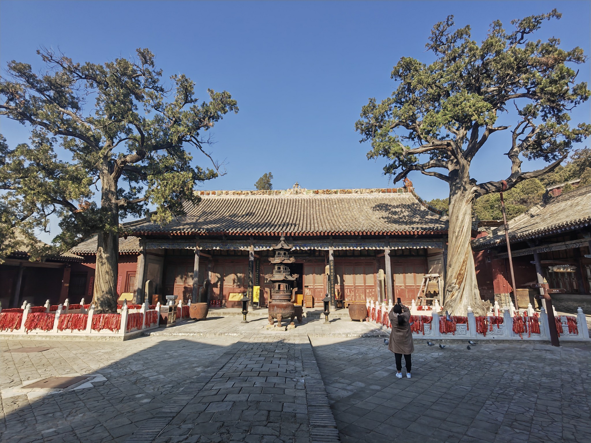 独行于山水古建之间晋之临汾大云寺小西天广胜寺元代戏台公交游记