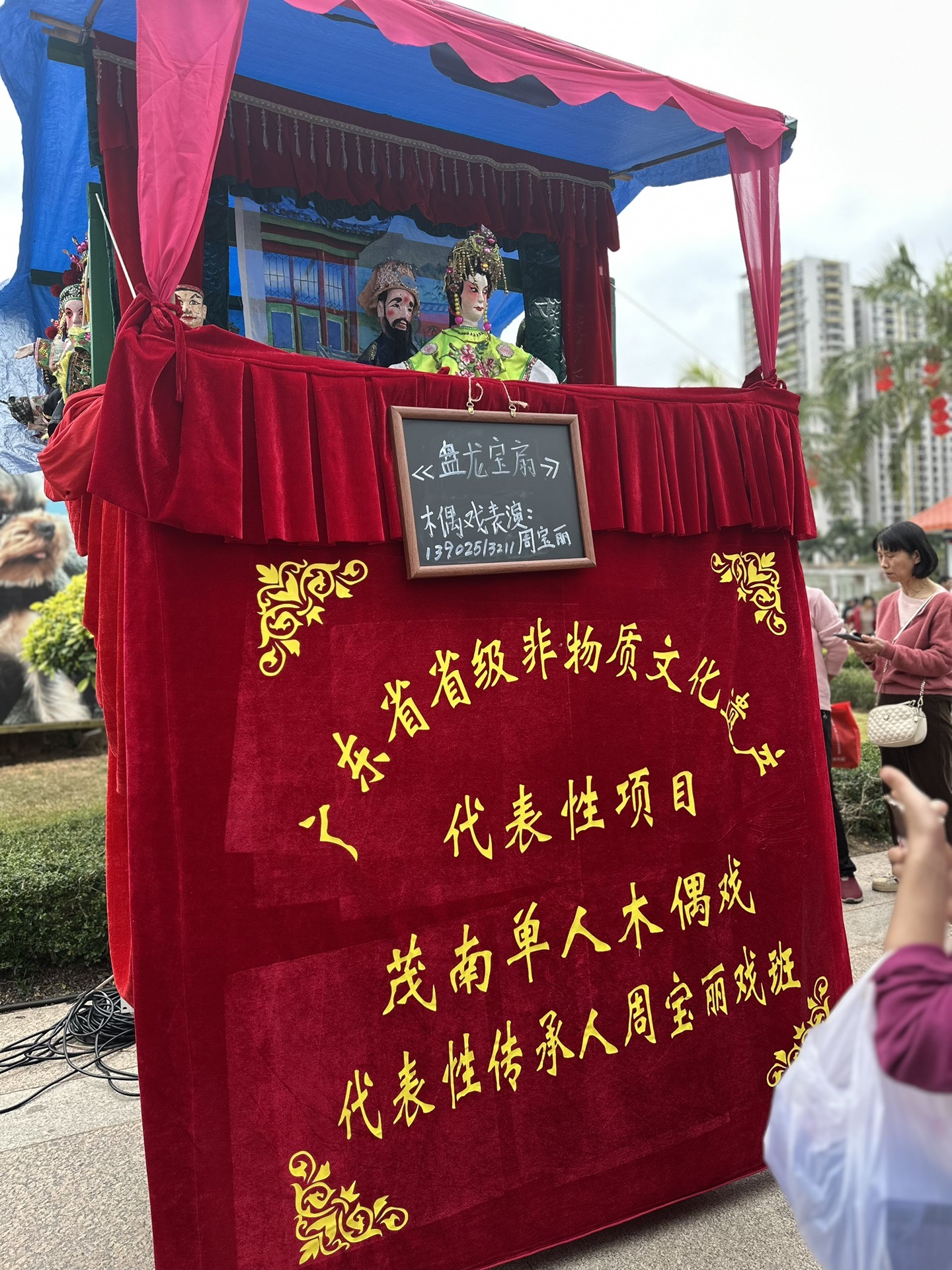 茂名的木偶戏信宜的李子花