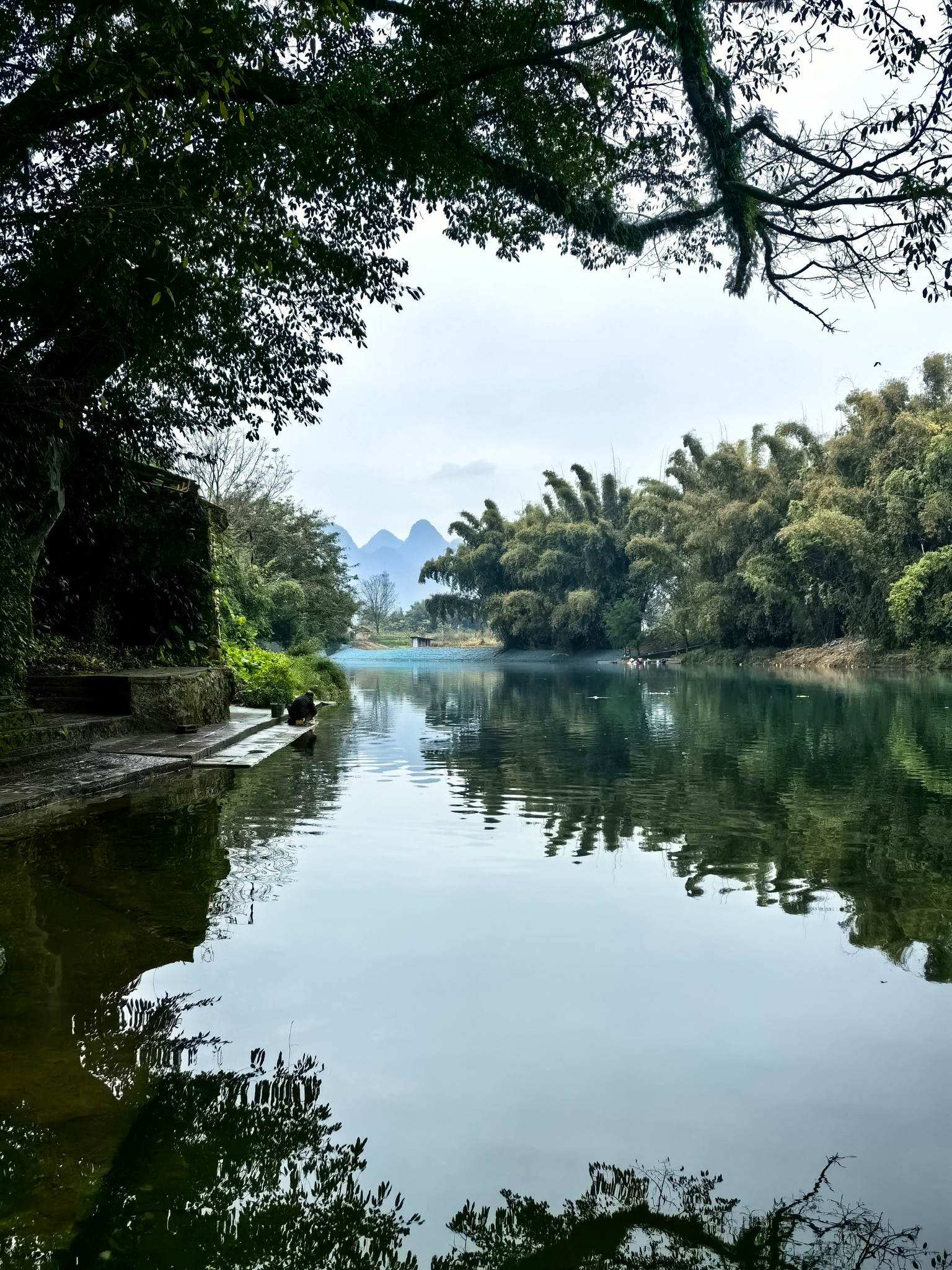 广西柳州鹿寨县,中渡古镇,响水瀑布,鹿鸣谷,香桥岩溶国家地址公园