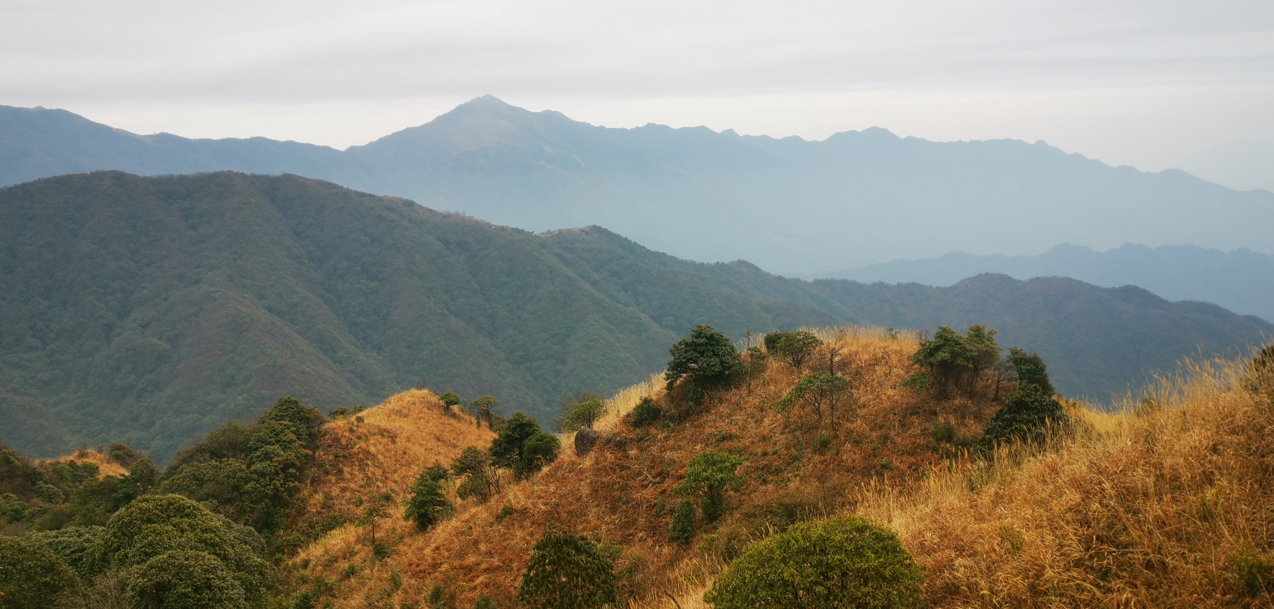 五嶺逶迤騰細浪,越城嶺上好風光:2022年元旦舜皇山—大雲山—金子嶺