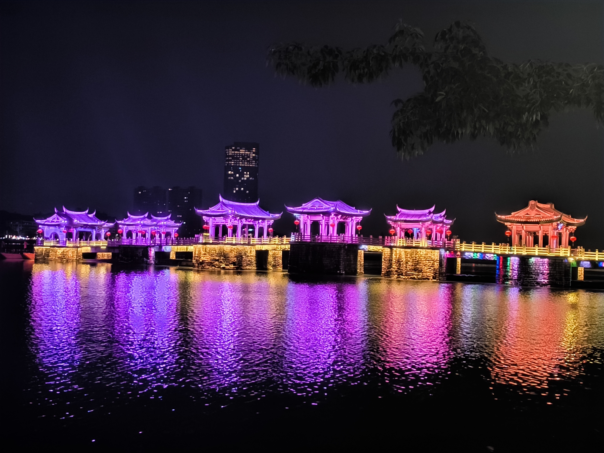 大嶝岛夜景图片