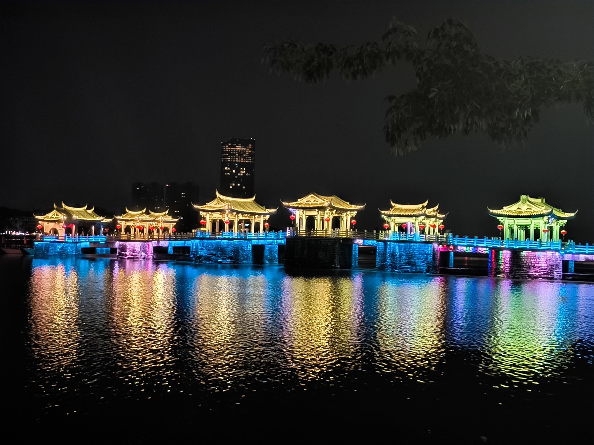 大嶝岛夜景图片