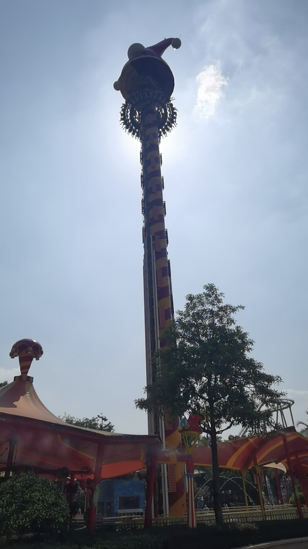 长隆欢乐世界-自由落体滑翔飞翼,欢乐跳跳滑翔飞翼飞天魔轮超级大摆锤