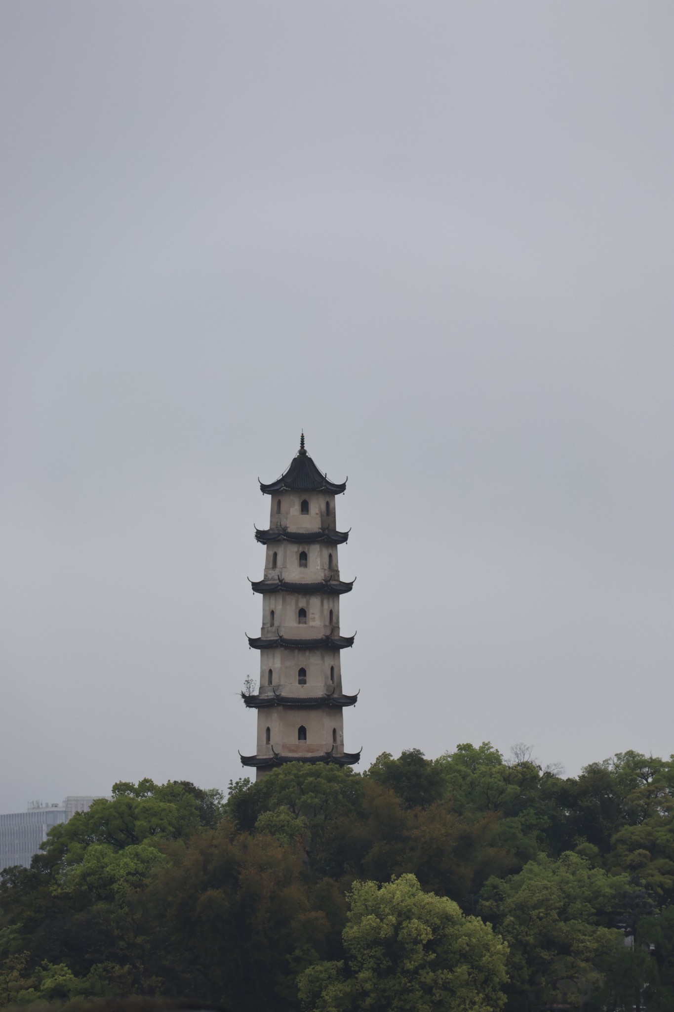 温州江心屿烟雨四月漫步诗之岛