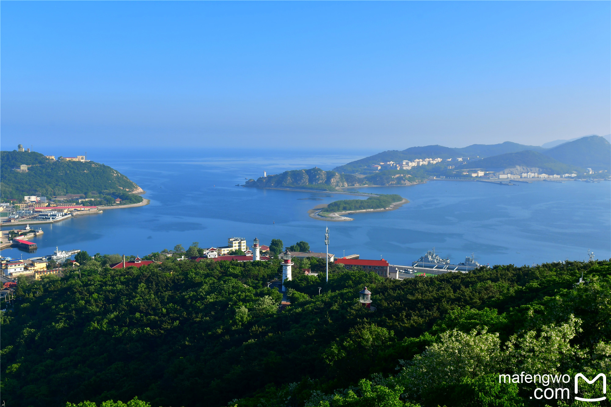 旅顺口军港照片图片