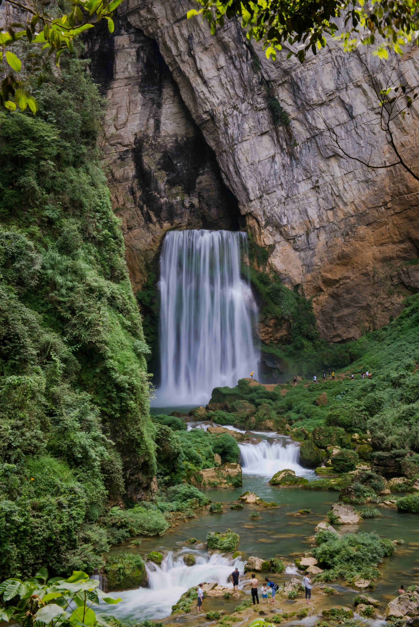 秘境羊皮洞瀑布,贵阳自助游攻略 - 马蜂窝