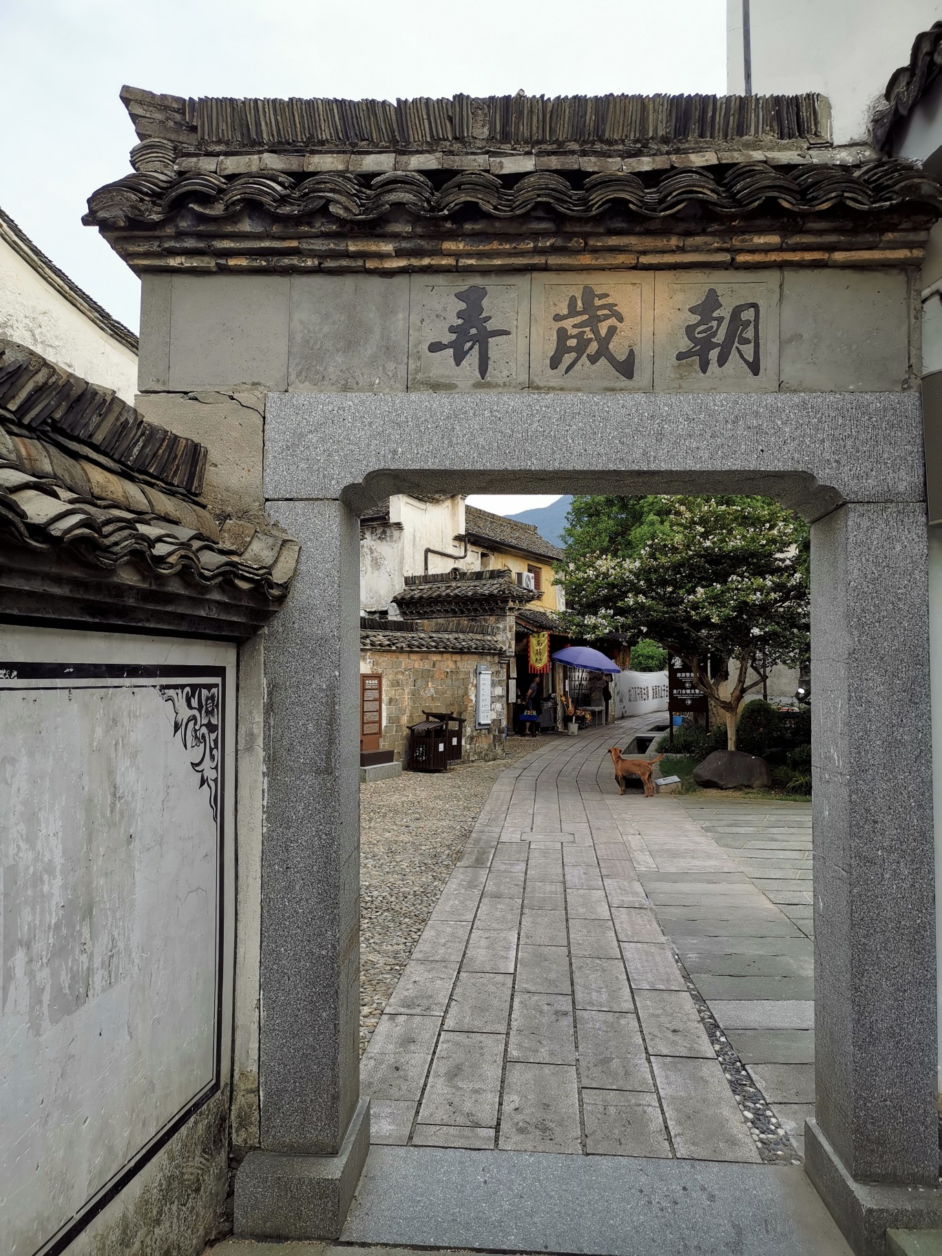 弄·砚池·古民居.龙门古镇