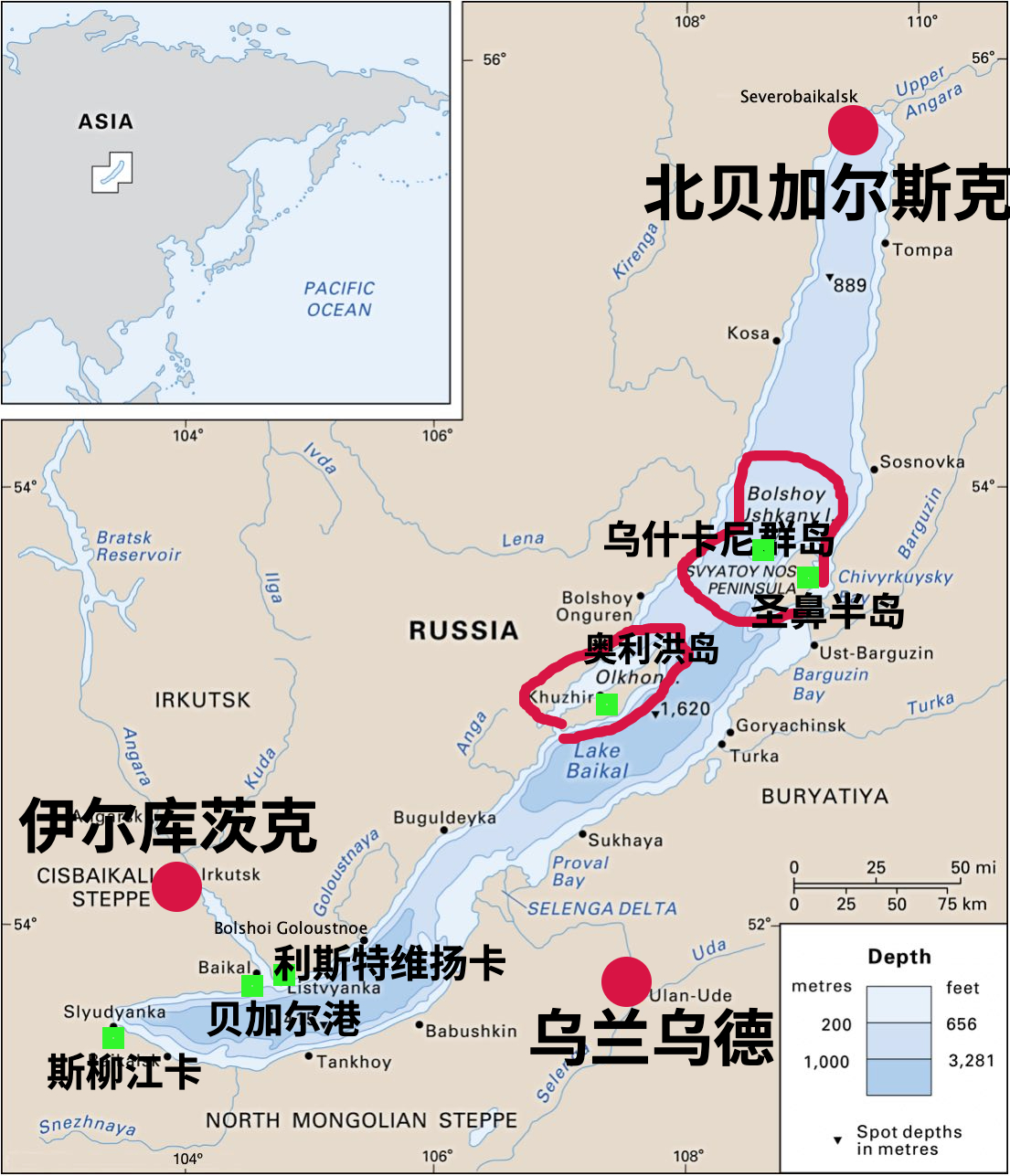 俄罗斯贝加尔湖:西伯利亚蓝眼睛