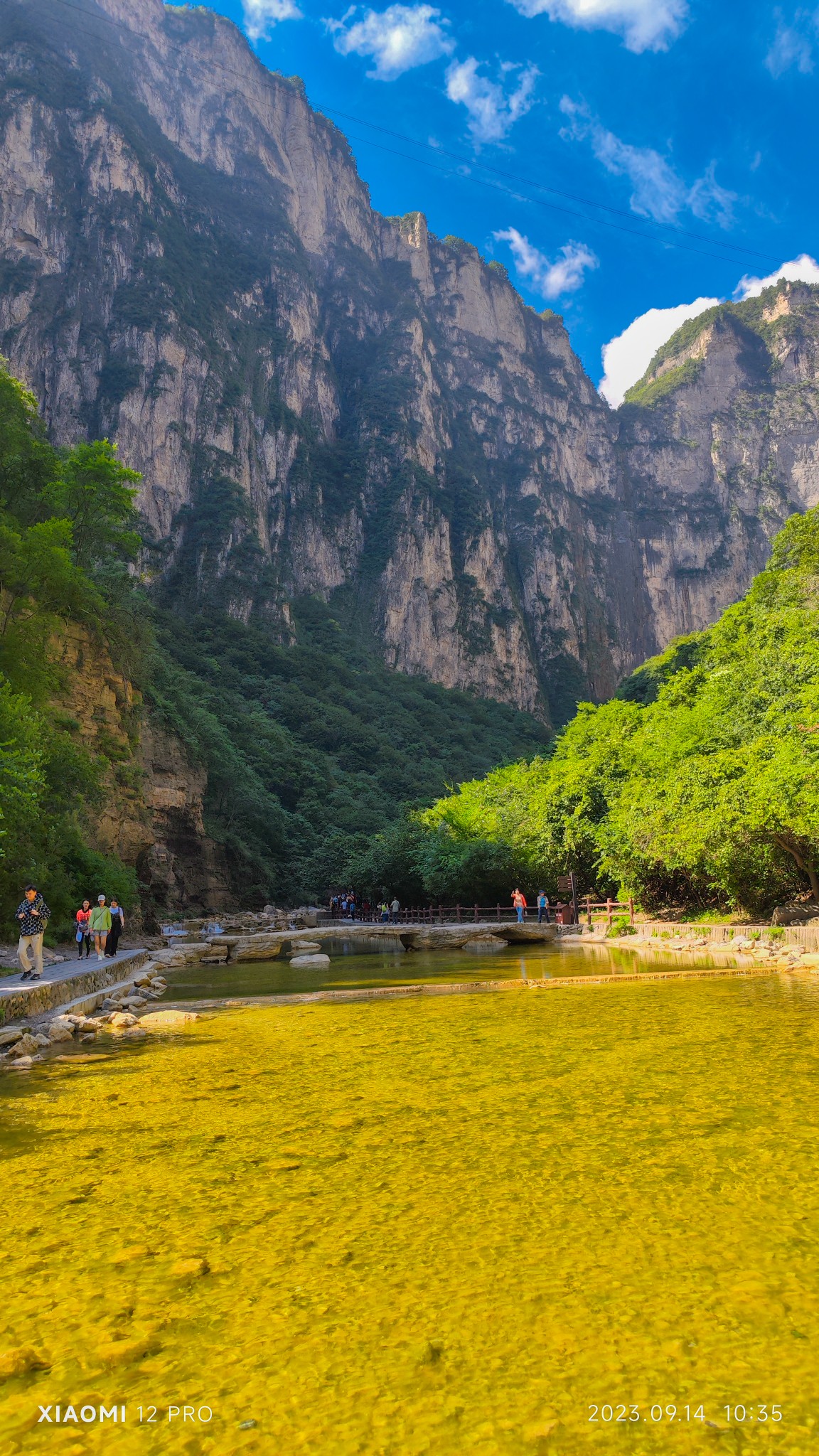 2023年山西河南自驾游之二十三: 云台山泉瀑峡景观区.