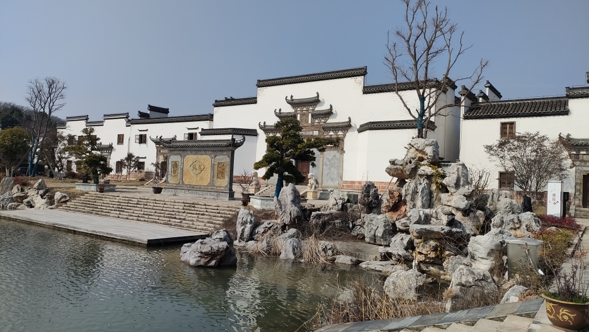 南京溧水傅家邊梅花山遇園