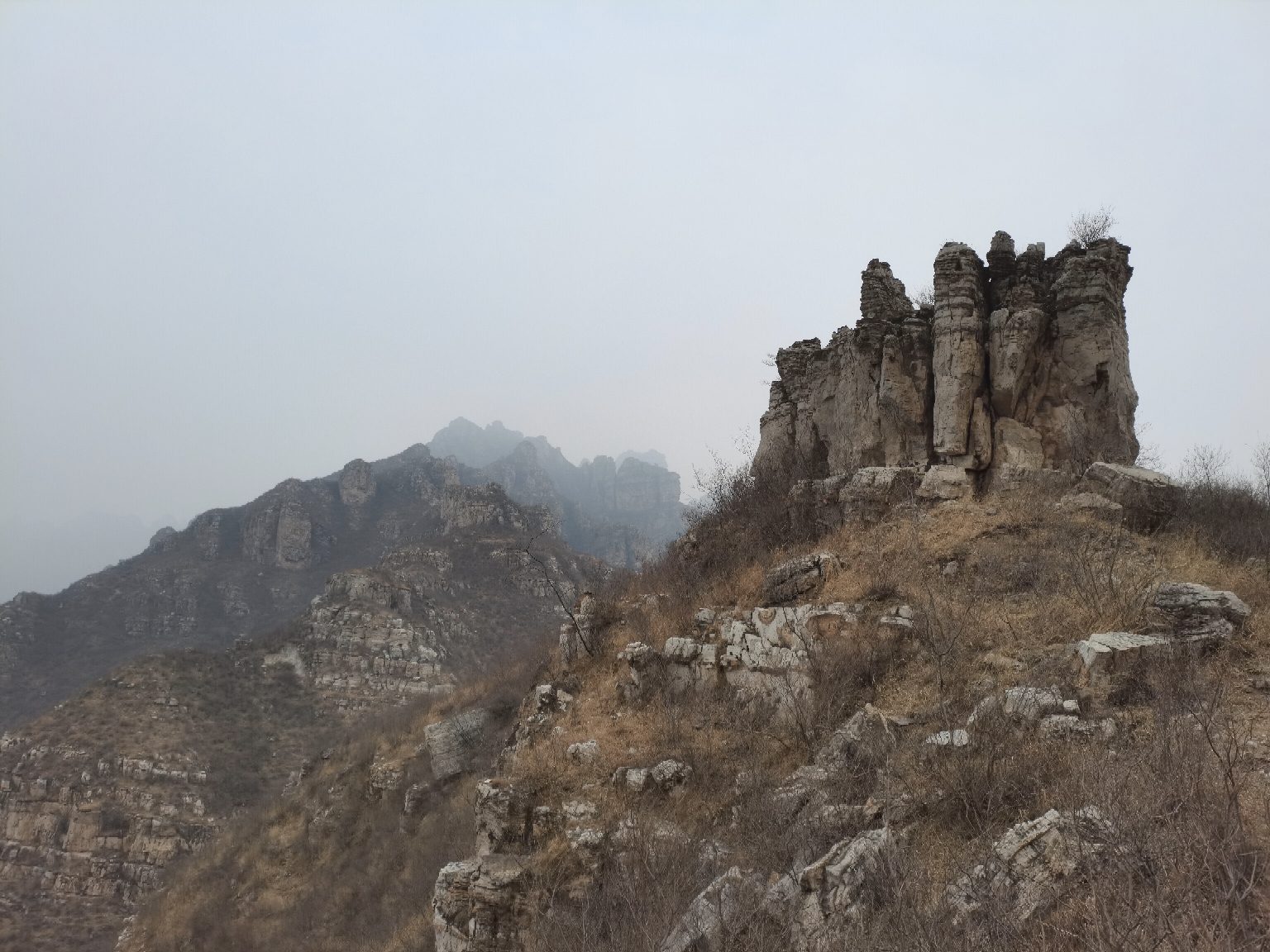 户外唐县青虚山-全胜峡