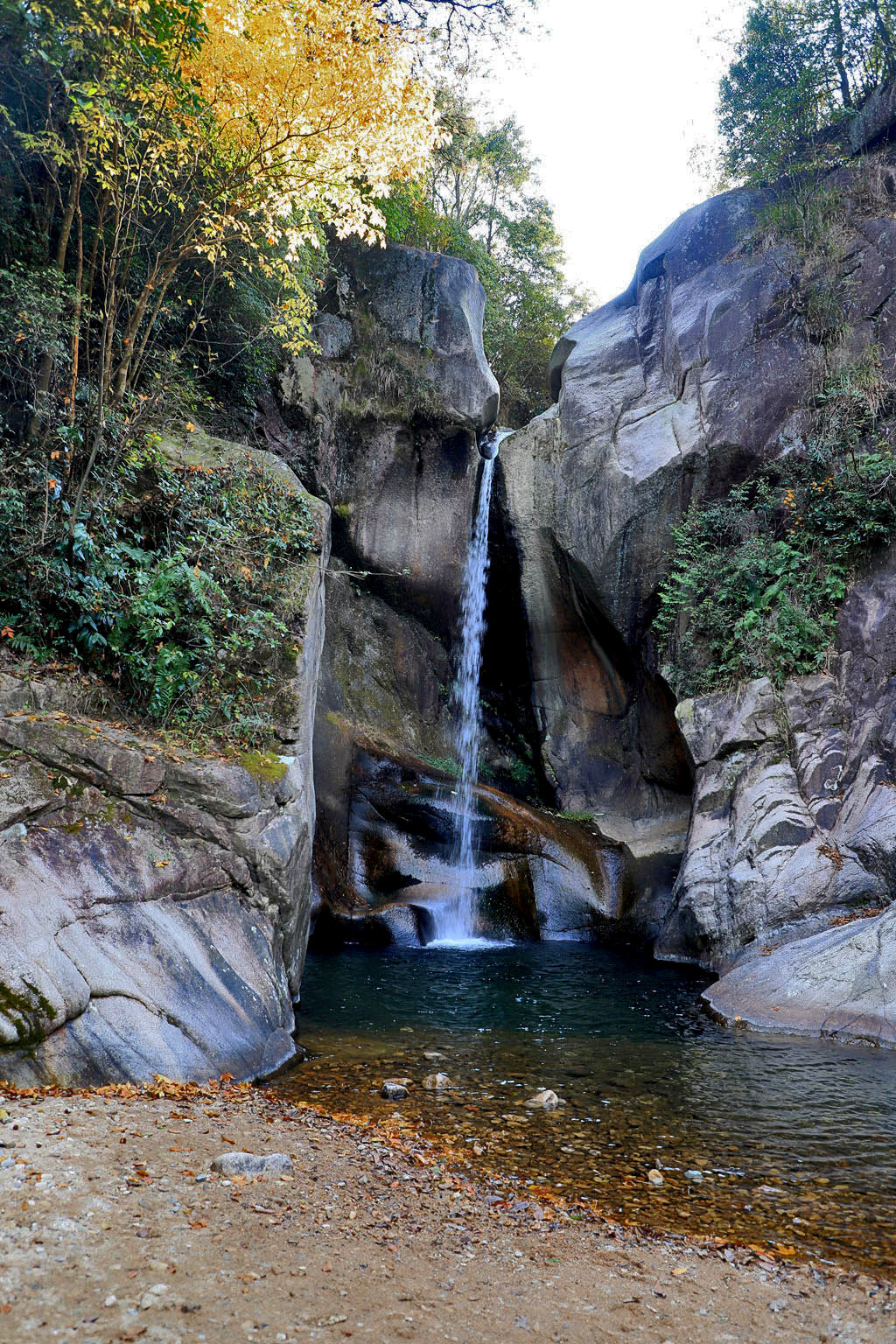 我在马蜂窝写游记第二期天台第一胜景石梁飞瀑