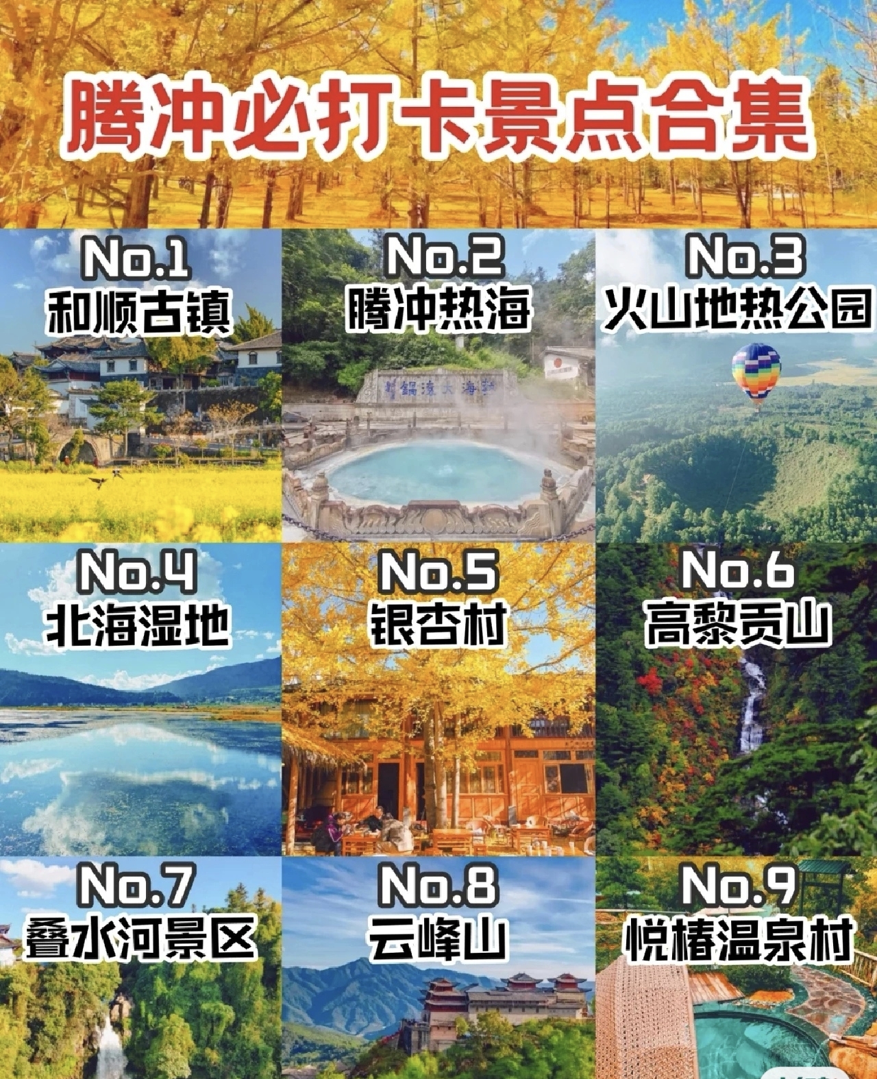 騰衝自助遊攻略