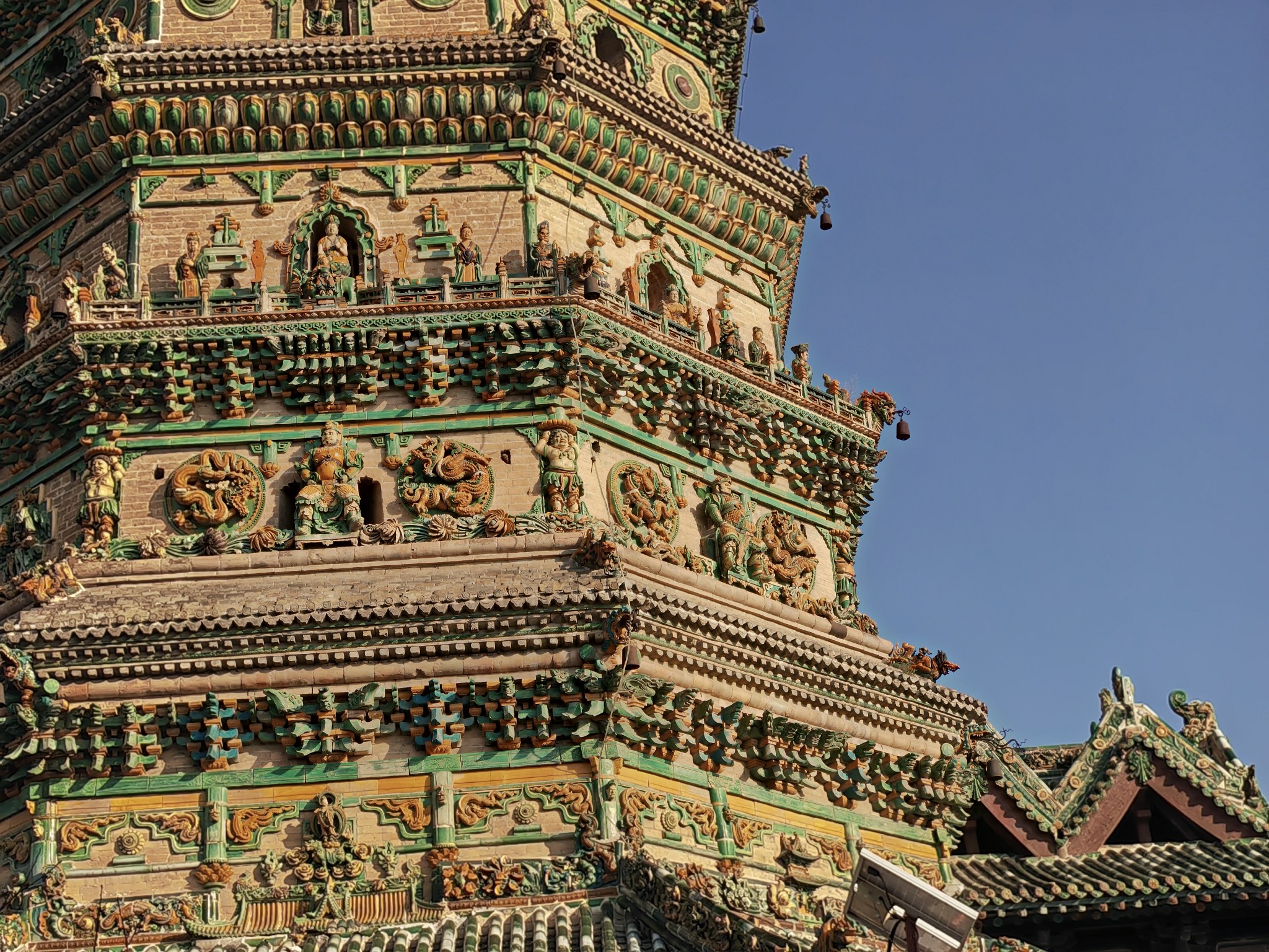 独行于山水古建之间晋之临汾大云寺小西天广胜寺元代戏台公交游记