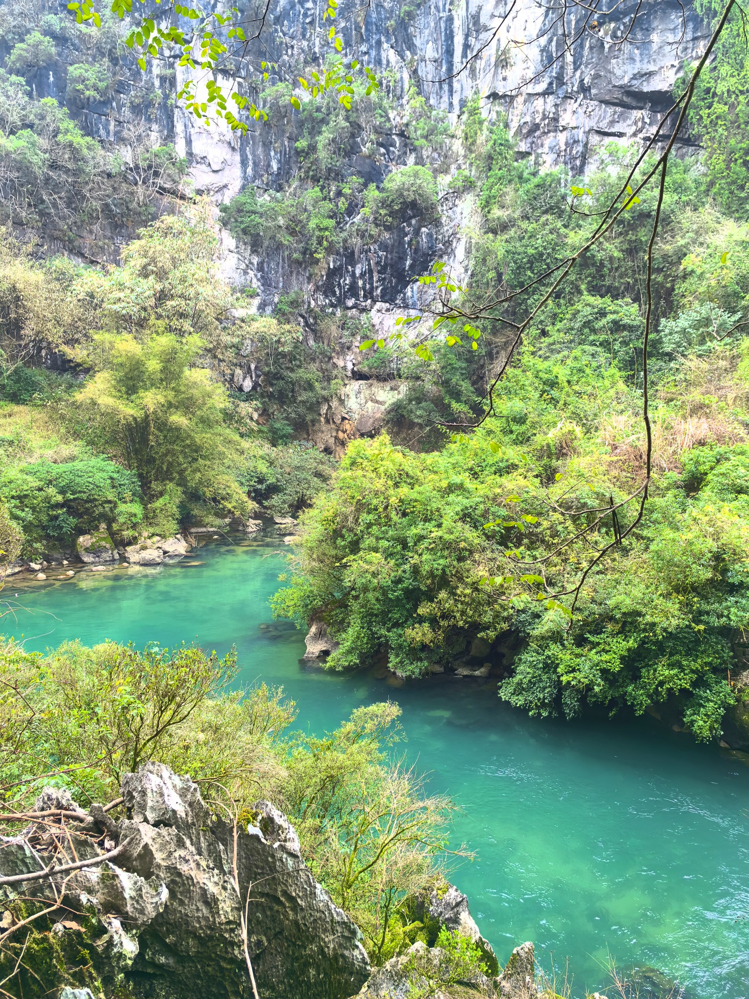 广西柳州鹿寨县,中渡古镇,响水瀑布,鹿鸣谷,香桥岩溶国家地址公园