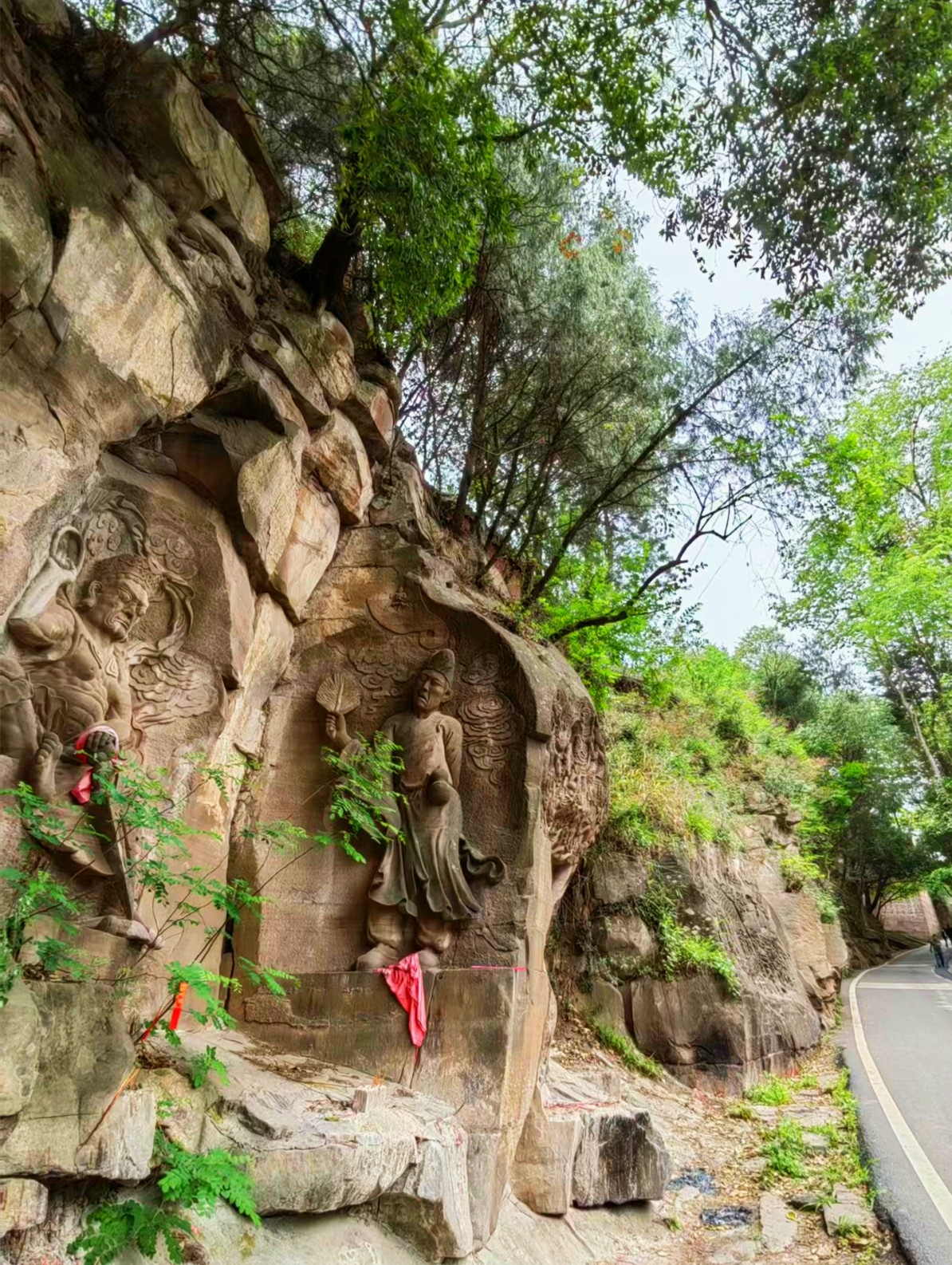 金堂县云顶石城风景区图片