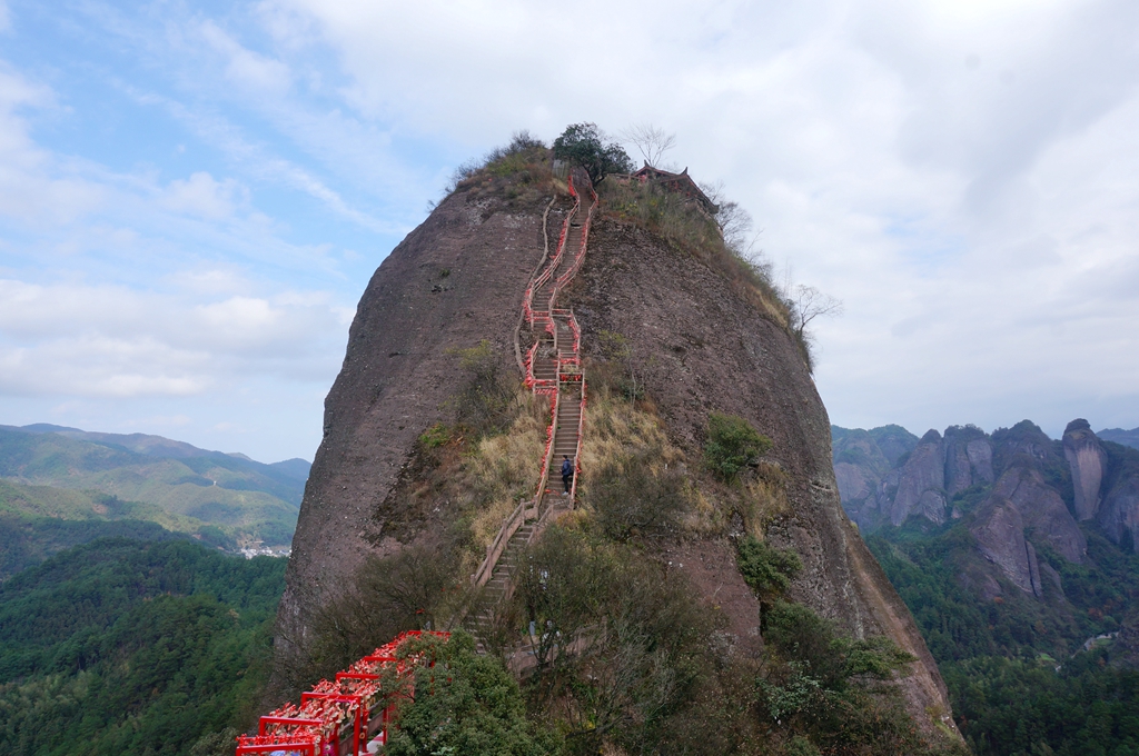 2023年末自助行记之湖南新宁崀山风景区骆驼峰辣椒峰