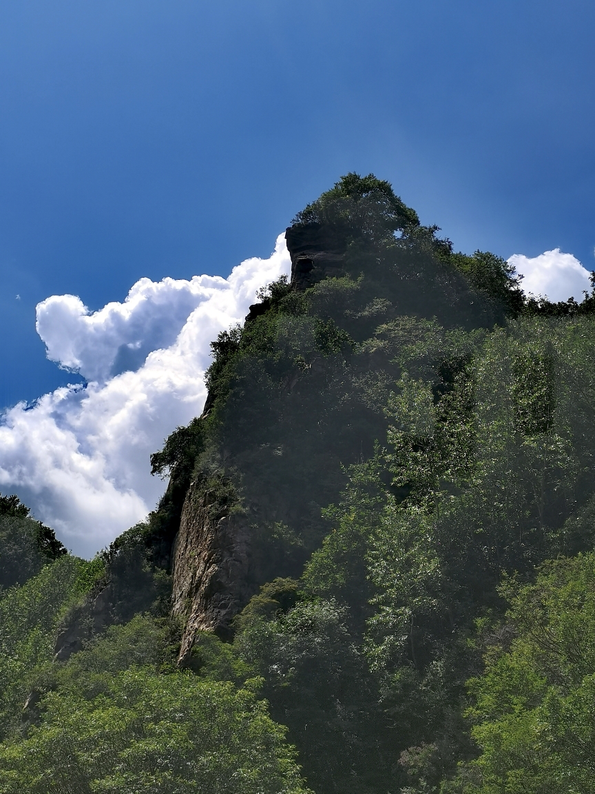 1677水影自驾~~躲开人山人海,山中悠然漫步,五一阜平五崖寨,千峰山,骆