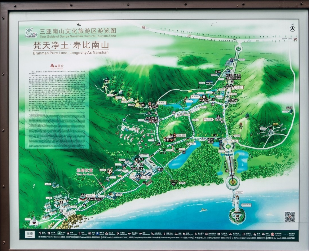 送上三亚南山寺游玩指南让你少走冤枉路精细化的游玩