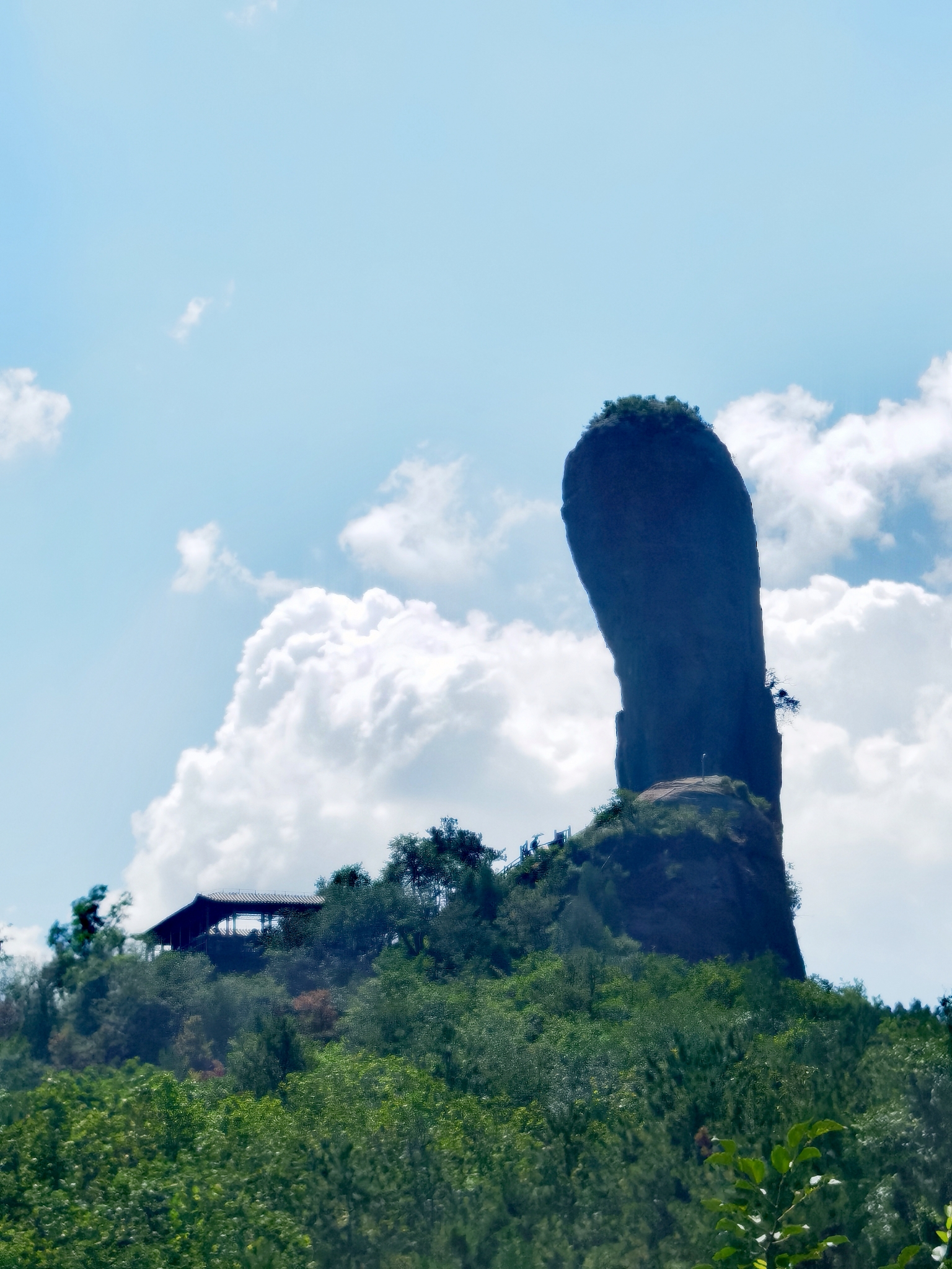 磬锤峰景区图片