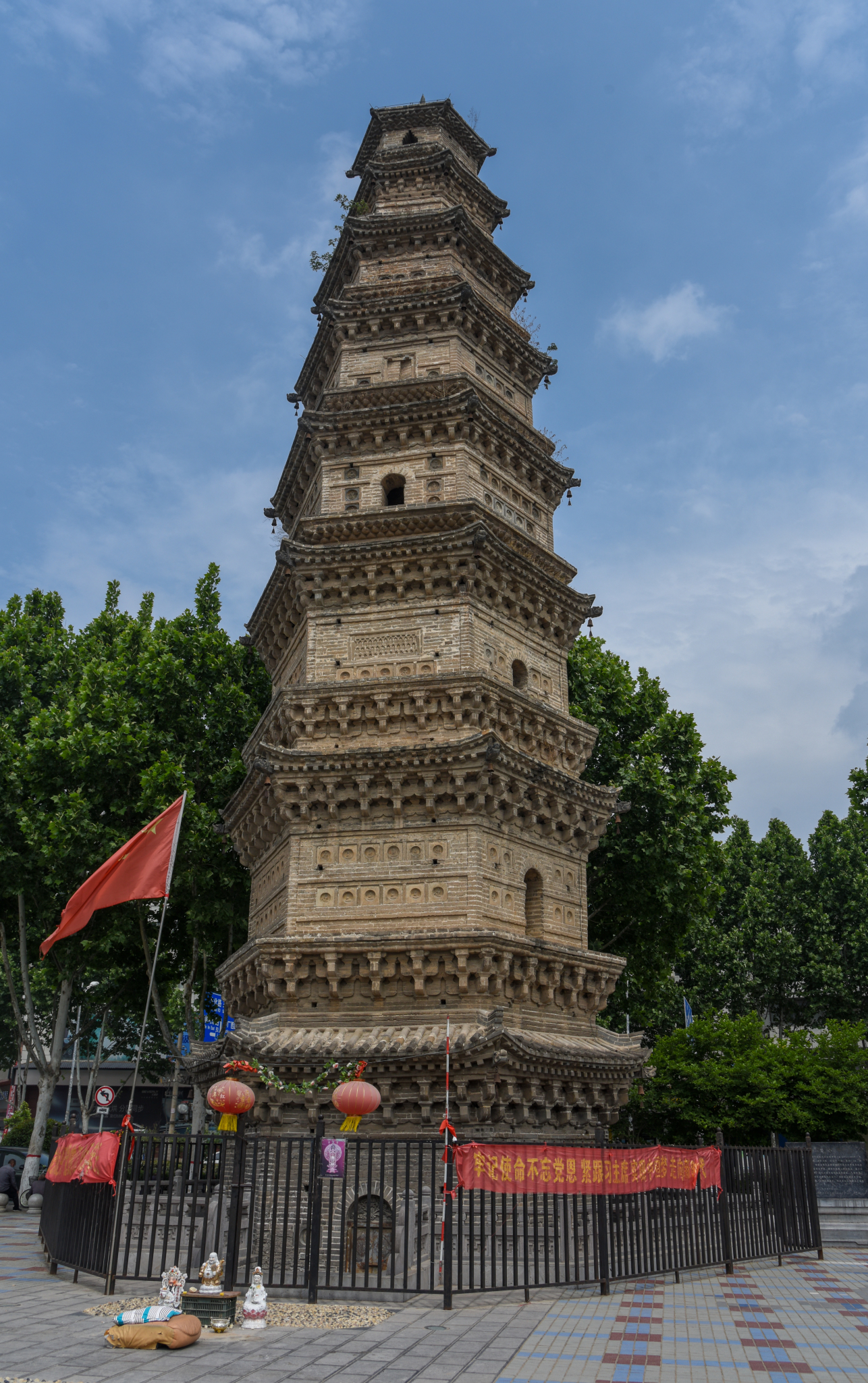 尉氏县兴国寺塔来历图片