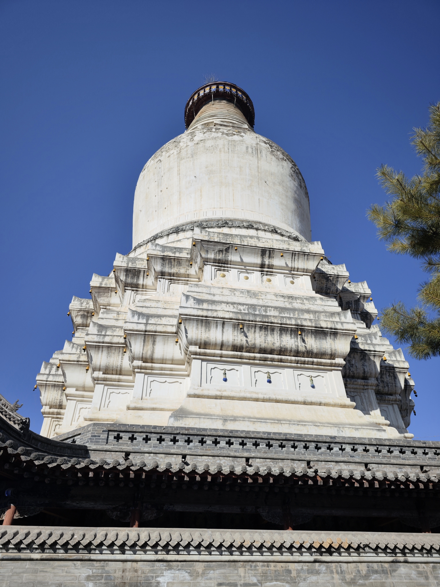 五台山塔院寺照片图片