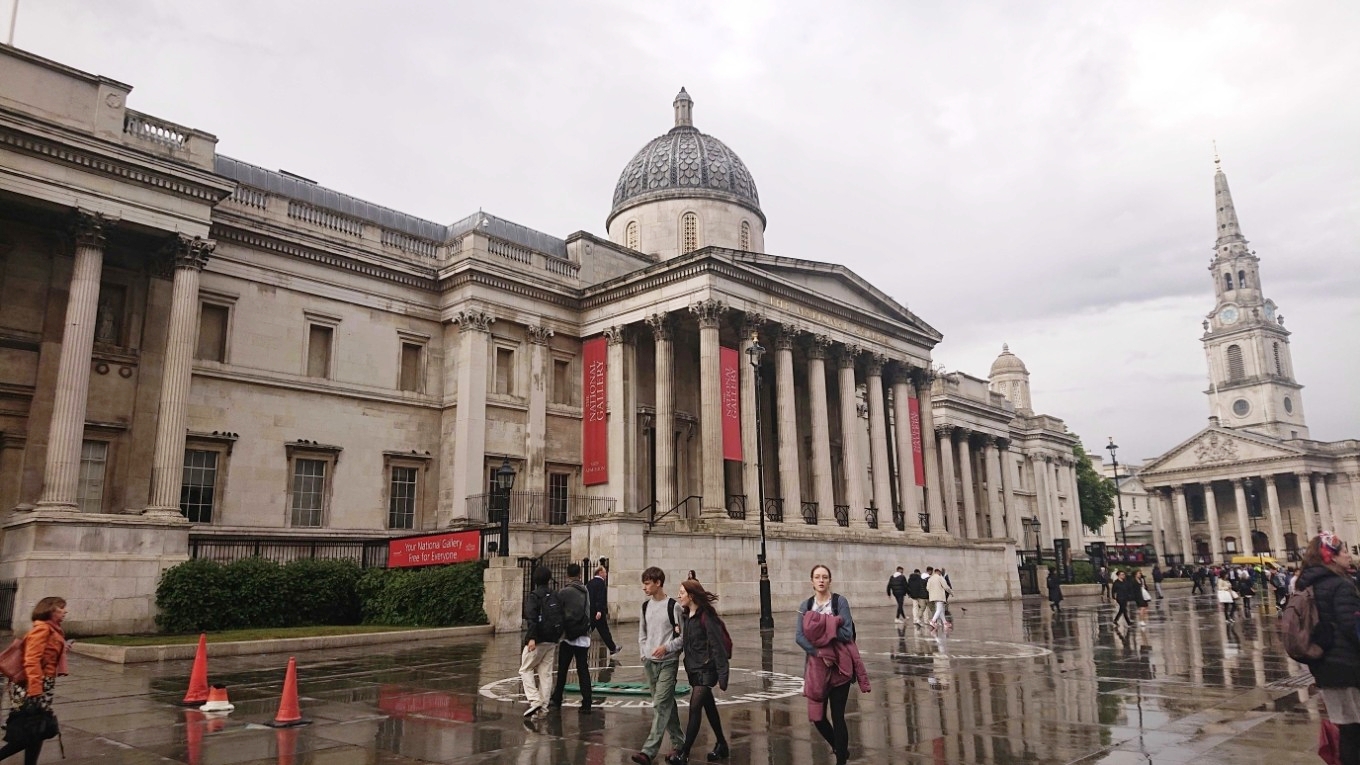 【美美英伦游学记】英国国家美术馆: 翻开一部世界艺术史,伦敦旅游